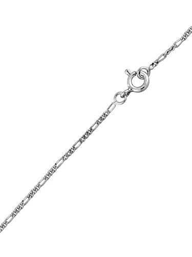 Bracelet de cheville Figaro en argent idéal pour vos journées à la plage