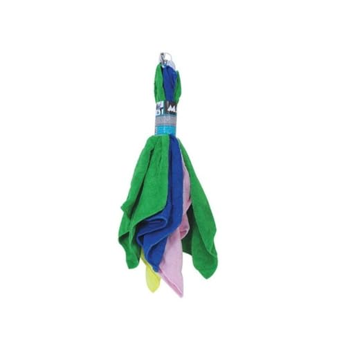 MSV Lote de bayetas Microfibra, Tela, Multicolor, 30x20x8 cm
