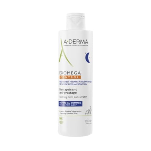Aderma Exomega Control Baño Calmante alivia la tirantez y sequedad extrema