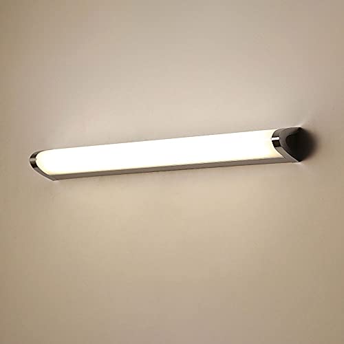 Lámparas de barra simples cromadas de 12W para iluminación sobre espejo