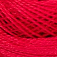 Hilo de perle de algodón DMC, tamaño 8, 321, por bola de 0.35 oz