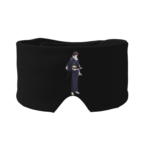 薄桜鬼 アイマスク スリーピングアイマスク オールインクルーシブ アイマスク 耳当て 遮光 目隠し 安眠グッズ 圧迫感なし 丸洗い 暖かい 快適 軽量 通気性 収納便利 仮眠 ク昼寝 オフィス 飛行機 旅行用 男女兼用 1枚