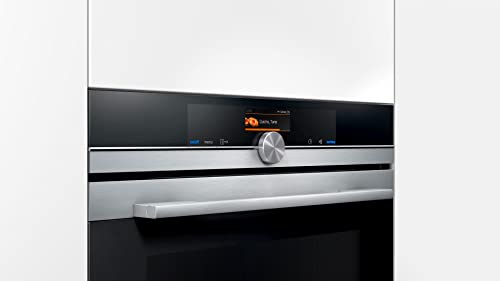 Siemens HB676G0S1 Einbau-Backofen iQ700, Integrierbarer Backofen 60 x 60cm, activeClean, TFT-Display, cookControl Plus… – Bild 3