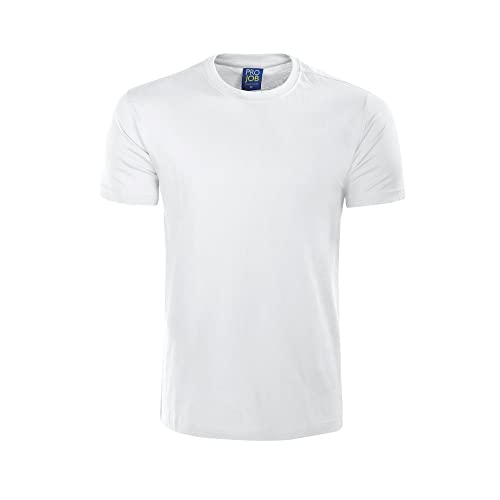 T-shirt blanc homme XL en coton classique et confortable