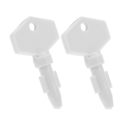 SOLUSTRE 2 Pcs Universal Toilet Paper Dispenser Key Replacement Keys for Paper Towel Holders Commercial Dispensers Key Toilet Paper Dispenser Key