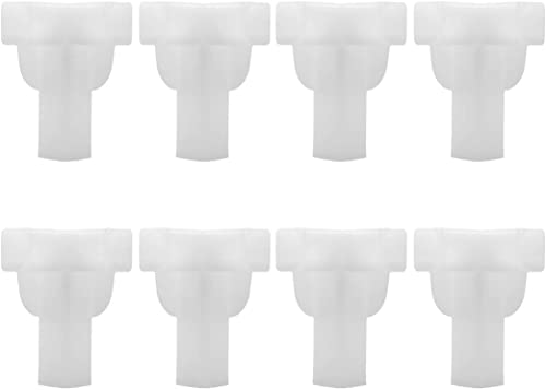 XYWHPGV Conectores para accesorios de zapatero, 16 mm de diámetro interior para reparar armario ensamblado de 3 vías, reemplazo de piezas 8 piezas(23dc9 c0e84 6a13f c2a9b 0538d e19de