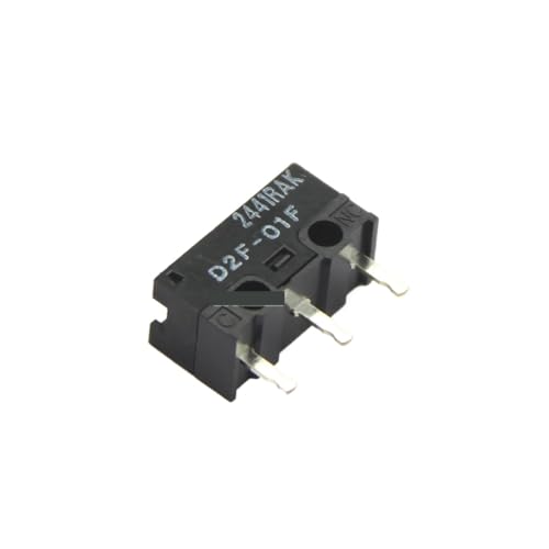 Micro switch D2F-01F commutateur de rechange pour souris 3 broches
