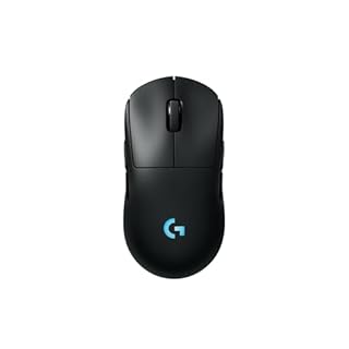 Logitech G PRO 2 Lightspeed Wireless Gaming Mouse, Right- or Left-Handed Mouse with up to 4 Customizable and Switchable Magnetic Side Buttons, 44K DPI Sensor, USB-C Charging, for PC/Mac - Black