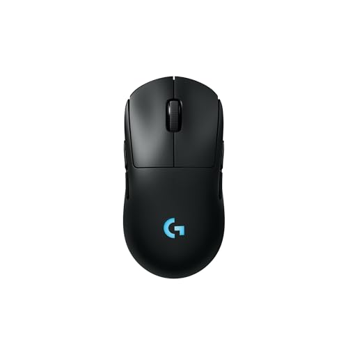 Logitech G PRO 2 Lightspeed Wireless Gaming Mouse, Right- or Left-Handed Mouse with up to 4 Customizable and Switchable Magnetic Side Buttons, 44K DPI Sensor, USB-C Charging, for PC/Mac - Black
