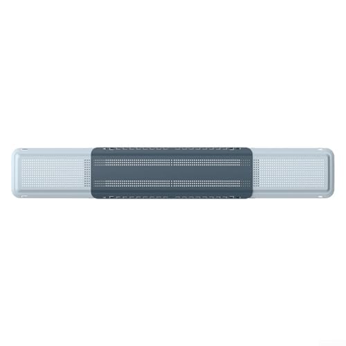 Einziehbare Klimaanlage Baffle Balanced Airflow, hygienische und frische Atmosphäre (blau)