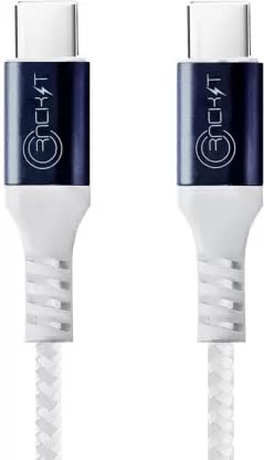 Rackit Power Usb Type C To Type C 4A(60W) Braided Charging Cable,Compatible With Mobile,Laptop,Tablets&3.9 Feet(1.2M) Supports Power Delivery Wit(Pack Of 1), Black (B0CS9DJQM5) Amazon Price History, Amazon Price Tracker