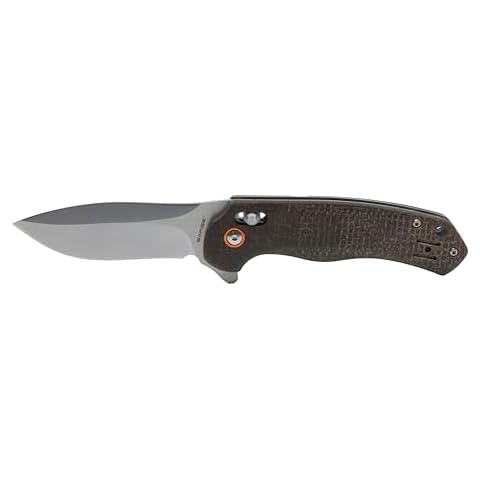 Sarge SK-834 Stellar - Linen Micarta Slide Lock Folder Cover