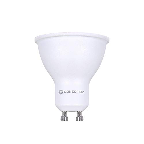 Smart Lâmpada Inteligente LED Spot GU10 Dicróica Wi-Fi Bivolt Conectoz, Acompanha Ritmo da Música, 5