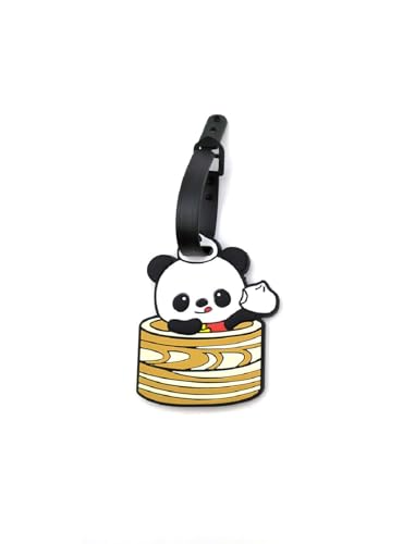 Cute Animal Panda Silicone Luggage Tag