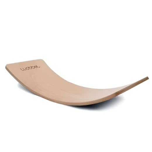 Balance Board et Wobbel Board : travaillez votre équilibre avant de monter sur un paddle 30 Planche d'équilibre naturelle en bois laqué - Starter - WOBBEL