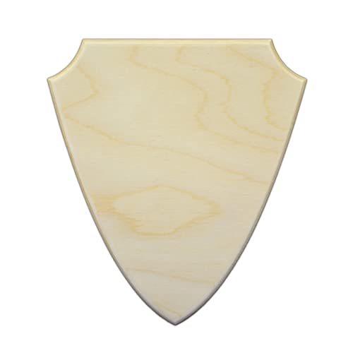 Unfinished Wood Sign Or Plaque (3/4" Thick, W/Round Over Edge) Available In A Variety Of Shapes And Sizes (Shield, Jumbo 18" (Sold Individually)) #TOP25