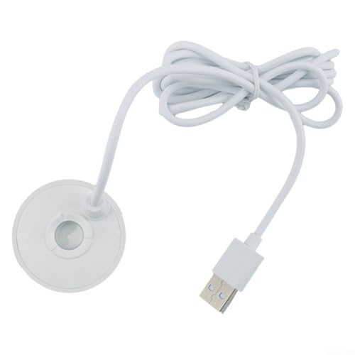 Besttoolifes Brumisateur USB 5 V pour fontaine, bassin, vasque de rocaille, 350 ml / h (blanc)