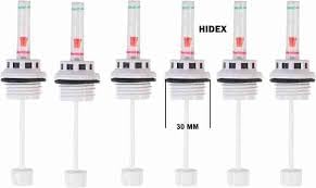 Image of Luminous Inverter Battery Water Level Float Indicator Cap Set (6PCs) Only Use Luminous Battery Size 30MM (Electrical Learner)