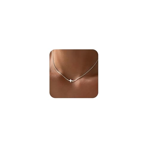 Collana a croce da donna: la croce può portare felicità e fortuna; la delicata collana a croce in argento è significativa e classica, adatta per essere indossata tutti i giorni o per essere vestita in occasioni speciali.