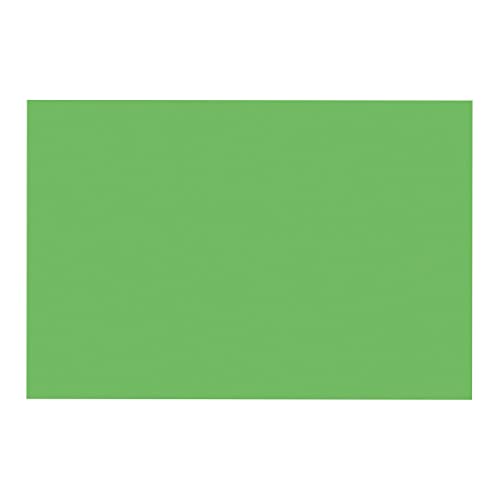 Image of Pacon SunWorks Construction Paper, 12 inch x 18 inch, 50-Count, Bright Green (9607)