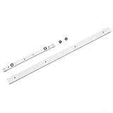 Juego de barra deslizante y riel de inglete de aleación de aluminio duradero para sierra de mesa que mejora la precisión en carpintería (pista en T de 600 mm + barra de inglete de 300 mm (pista en T