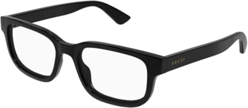 Gucci Black Rectangular Eyeglasses