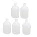 New Lon0167 5Pcs 1000ml Featured Plastic Round Laboratory reliable efficacy Reagent Bottle Sample Sealing Bottle White(id:67f 11 7c 9c6)
