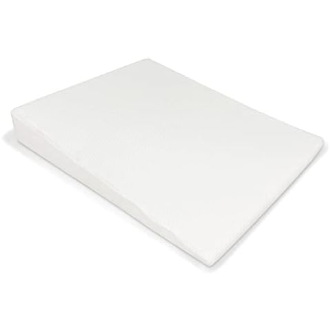 maxVitalis orthopädisches Bett Keilkissen Reflux, Bettkeil 90 cm, Visko-Mineralschaum, Matratzenkeil gegen Kopf- und Rückenschmerzen, Dekubitus, Refluxkissen, Matratzenerhöhung Cover