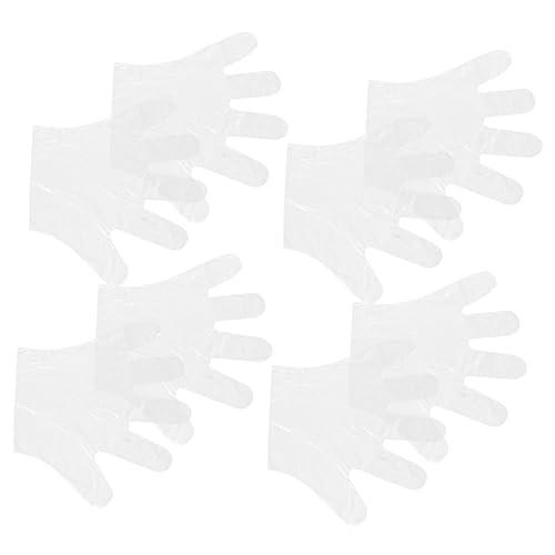 iplusmile 300 Piezas Guantes Industriales Guantes Transparentes Guantes Manipulación De Alimentos Guante De Trabajo Guantes De Trabajo