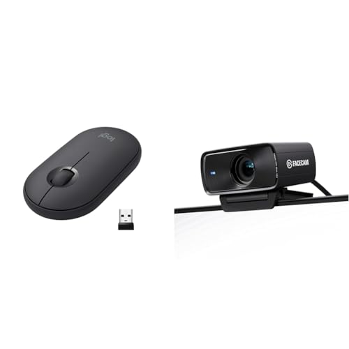 Souris sans fil Logitech Pebble et Elgato Facecam MK.2 pour éliminer les saccades