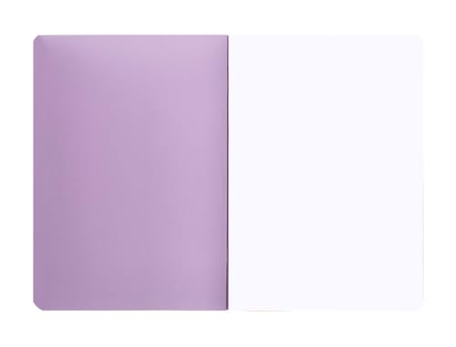Liderpapel Notizbuch 360 mit Kunststoffdeckel, A5, 48 Blatt, 90 g/m², glatt, ohne Rand, Pastellfarben