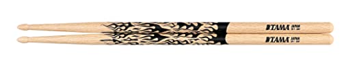 TAMA Rhythmic Fire Japanese Oak 5B Drum Sticks (5BF)