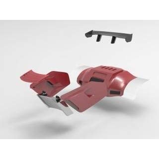 Amazon | ダンシングライダー用 コミカルURAS風エアロSET | ラジコン