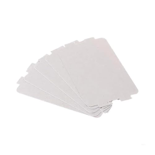 JIOYUNG eufeifeiegds R9UD 5Pcs Mikrowelle Glimmer Platte Blatt Dicken Ersatz Teil 107x64mm