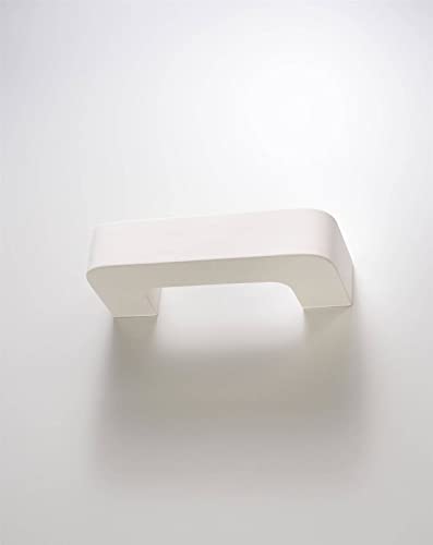 SOLLUX Applique MAGNET Lampe Simple Eclairage Mural en Céramique Ampoule LED Géométrique Minimaliste Installation Facile Couleur Gris 36X15X7.5cm Cover
