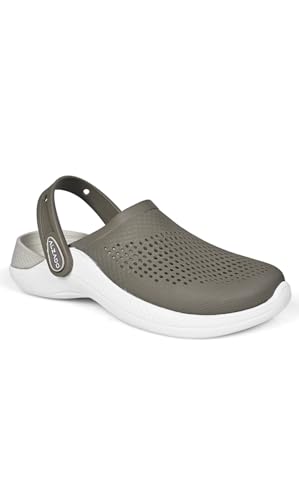 Image of Alzado Men's Classic Casual Sports Clogs /Sandals with Adjustable Back Strap for Adult | Comfortable & LightWeight| Stylish & Anti-Skid| Waterproof & Everyday Use Mules for Gents & Boys..