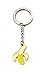 Schlüsselanhänger Banane in gelb Banana Keychain