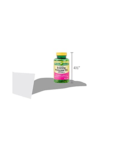 Spring Valley Evening Primrose Oil 1000Mg, 75 Count + Sts Sticker. #TOP2