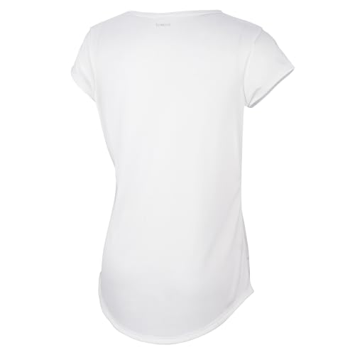 Image of adidas Girls' Short Sleeve Scoop Neck Tee T-Shirt