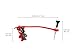 Premium Robot Bear Golf Tees Hanger 4 Pcs Silicone & 3-1/4