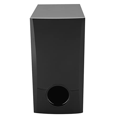 RASTKY Potente de Altavoces con Barra de Sonido con Subwoofer, Experiencia Inmersiva de Cine en casa: Uso TV y Computadora, Diseño Artístico en Madera, Graves Que Llenan la Habitación