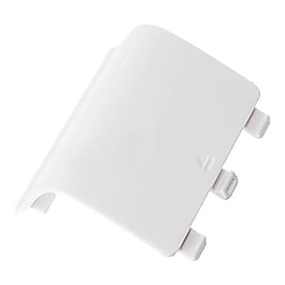 OSTENT Battery Door Shell Cover Case Replacement Part Compatible for Xbox One Wireless Controller - Color White