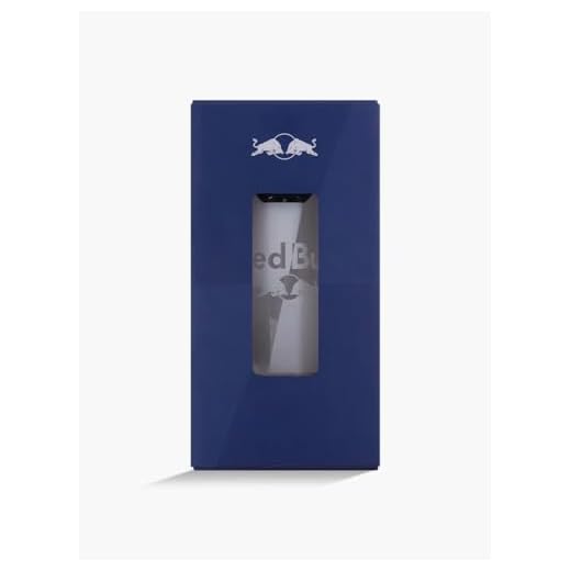 Red Bull Glas im Dosen-Design, Merch Geschenkset (für 220 ml)