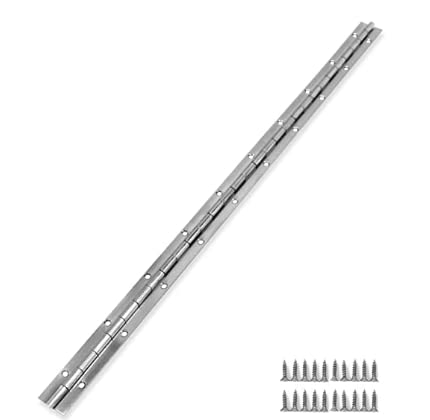 Photo 1 of *SLIGHTLY BENT*Piano Hinge 48 Inch, 304 Stainless Steel Continuous & Piano Hinges