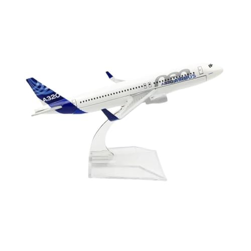 Aviones 1:400 A320 de colección en miniatura con soporte