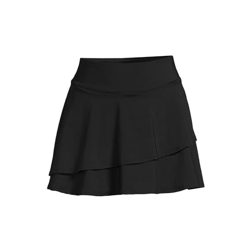 Lands' End Women's High Waisted Tulip Hem Swim Skort3