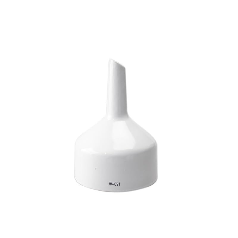Embudo Büchner de Porcelana 40-300mm, Embudo de Filtración Cerámico para Filtración al Vacío/Succión en Laboratorio, Química, Separación Sólido-Líquido(300mm)