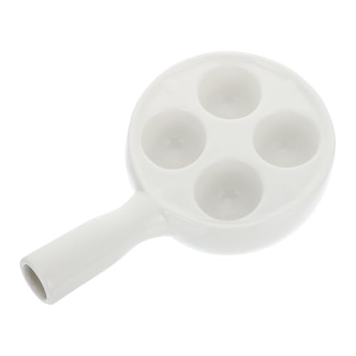 Bandeja de cerámica para caracoles de 4 ranuras INOOMP cocina al horno