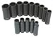 Socket Set Impact 1/2In. Drive 14 Pc Deep Metric