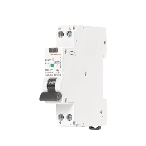 Disjoncteur différentiel Type A 1P+N 6KA C10 pour tableau électrique